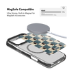 Terra Teal | Teal & Brown Checkered iPhone Case