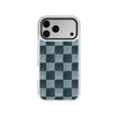 Marine Check | Navy Blue Checkered iPhone Case