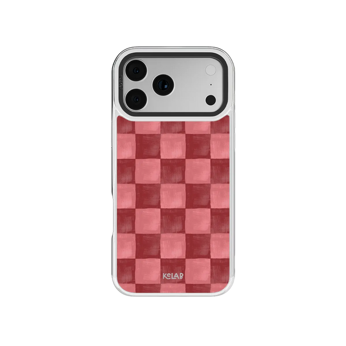Canyon Clay | Red Checkered iPhone Case