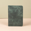 Leather Passport Holder - Dark Green - Milan