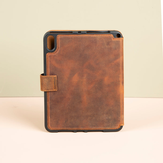 Handcrafted Leather Case for iPad Mini(1,2,3,4,5) Brown | PATERSON