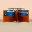 Classic Leather Bifold Wallet - Dark Brown - Los Angeles