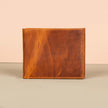 Classic Leather Bifold Wallet - Light Brown - Los Angeles