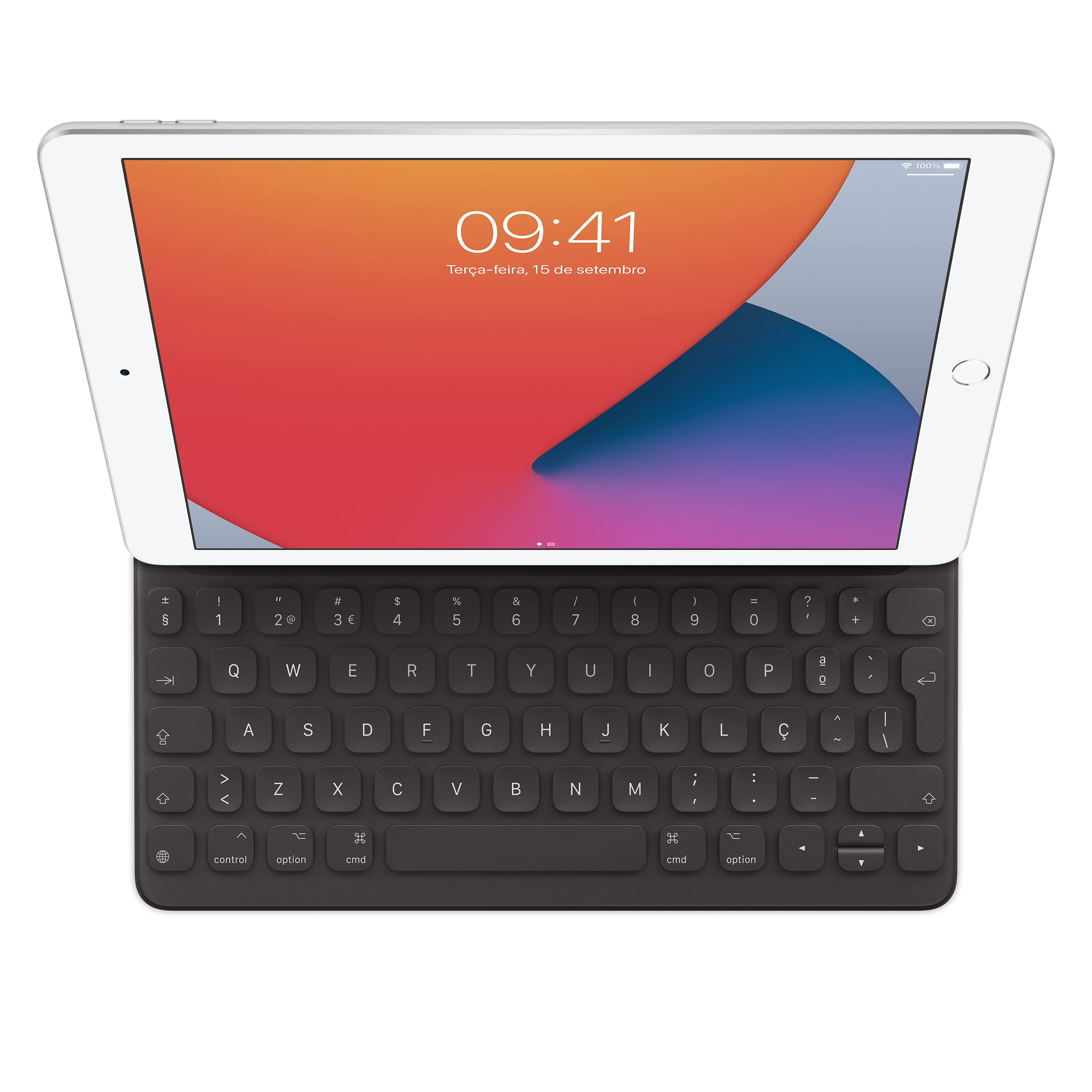 Apple Smart Keyboard: iPad Keyboard and case for iPad Pro 10.5-inch, iPad Air (3rd Generation), and iPad (7th, 8th, and 9th Generation), Comfortable Typing Experience, US English - Black