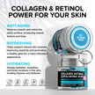 SimplyVital Collagen, Retinol & Hyaluronic Acid Cream - Anti-Aging Face Moisturizer for Face, Firming Skin Care Neck & Décolleté - Made in USA, Daily Moisturizer Face Cream Day & Night - 1.7 fl.oz.