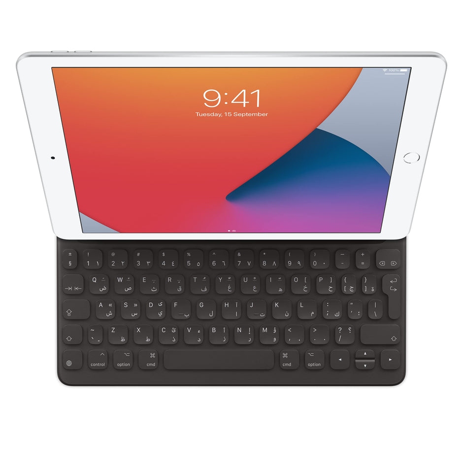 Apple Smart Keyboard: iPad Keyboard and case for iPad Pro 10.5-inch, iPad Air (3rd Generation), and iPad (7th, 8th, and 9th Generation), Comfortable Typing Experience, US English - Black