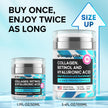 SimplyVital Collagen, Retinol & Hyaluronic Acid Cream - Anti-Aging Face Moisturizer for Face, Firming Skin Care Neck & Décolleté - Made in USA, Daily Moisturizer Face Cream Day & Night - 1.7 fl.oz.
