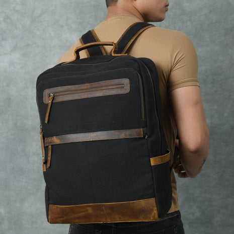 The Foster Canvas Backpack