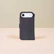 Premium Leather iPhone Air Wallet Case – Black - Austin