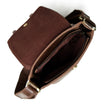 Side Leather Messenger Bag