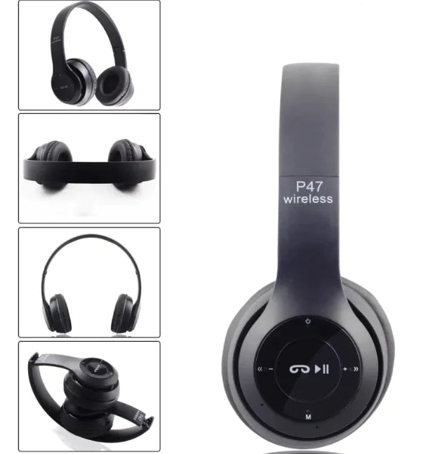 Wireless Headband Bluetooth Headphones Sound Pro