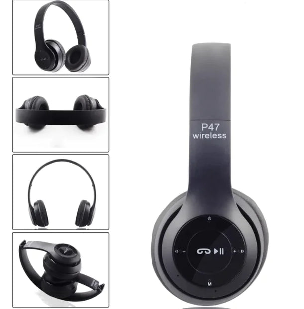Wireless Headband Bluetooth Headphones Sound Pro