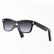 Black sunglasses with gradient lenses 