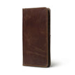 Side of a Buffalo skin Brown wallet