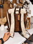 Evangeline Cowhide Backpack #5