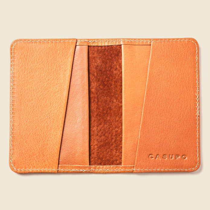 Compact Bifold with RFID protection - Natural