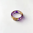 Floral Essence Resin Ring