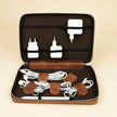 Leather Tech Organizer Case -Rich Brown - Mobile