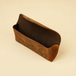 Premium Leather Eyewear Case - Dark Brown - Cambridge