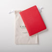 Leather Passport Wallet with RFID - Tan