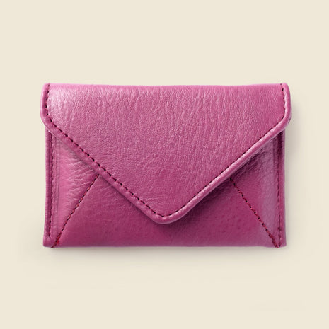 Mini Envelope Wallet With RFID protection - Lilac
