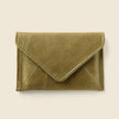 Mini Envelope Wallet With RFID protection - Olive