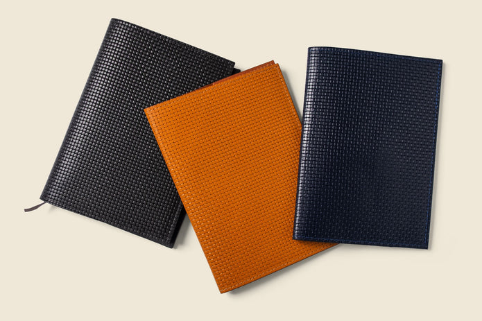 Refillable A5 Leather Notebook Cover – Tan Limited Edition
