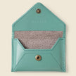 Mini Envelope Wallet With RFID protection - Teal