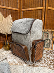 Evangeline Cowhide Backpack #72