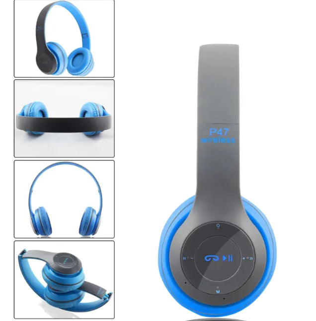 Wireless Headband Bluetooth Headphones Sound Pro