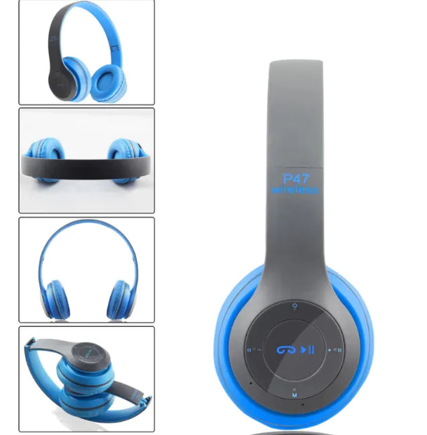 Wireless Headband Bluetooth Headphones Sound Pro