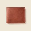 Large Billfold Wallet with RFID protection - Chocolate