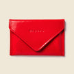 Mini Envelope Wallet With RFID protection - Fire Red