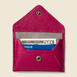 Mini Envelope Wallet With RFID protection - Berry