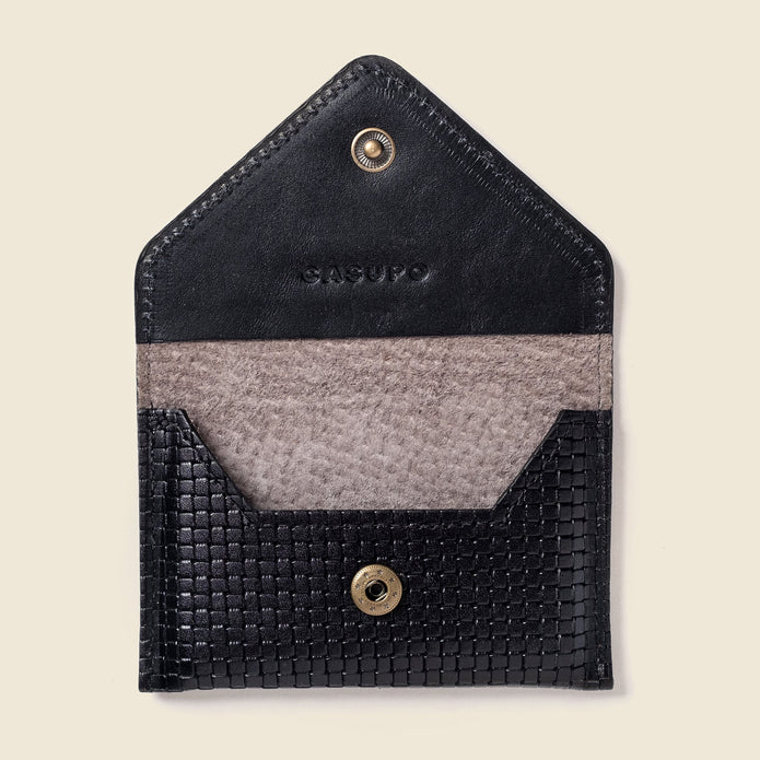 Mini Envelope Wallet With RFID protection - Black Limited Edition