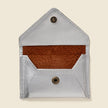Mini Envelope Wallet With RFID protection - Silver