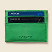 Slim Card Holder Wallet With RFID Protection - Green