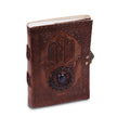 Handmade Leather Journal – Blue Topaz Notebook