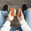 Compact Bifold with RFID protection - Natural