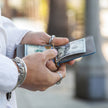 Money Clip Wallet - Blue Camo