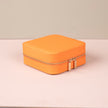 Luxury Travel Jewelry Box – Orange - Palermo