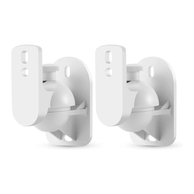 2 Pieces Speaker Wall Mount Bracket Enhanced Sound Space-saving Rugged Durable Small Speaker Wall-Mounted Accessory Audio Stands