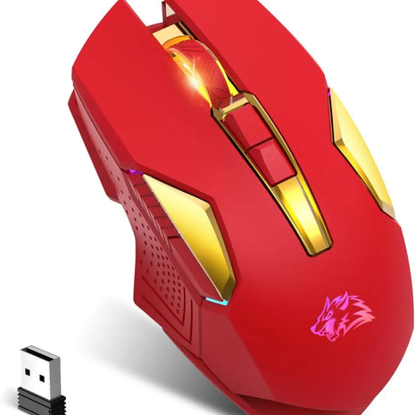 X18 Wireless Gaming Mouse 2.4G 7 RGB