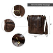Side Leather Messenger Bag
