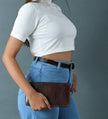 Buffalo Leather Wallet Clutch