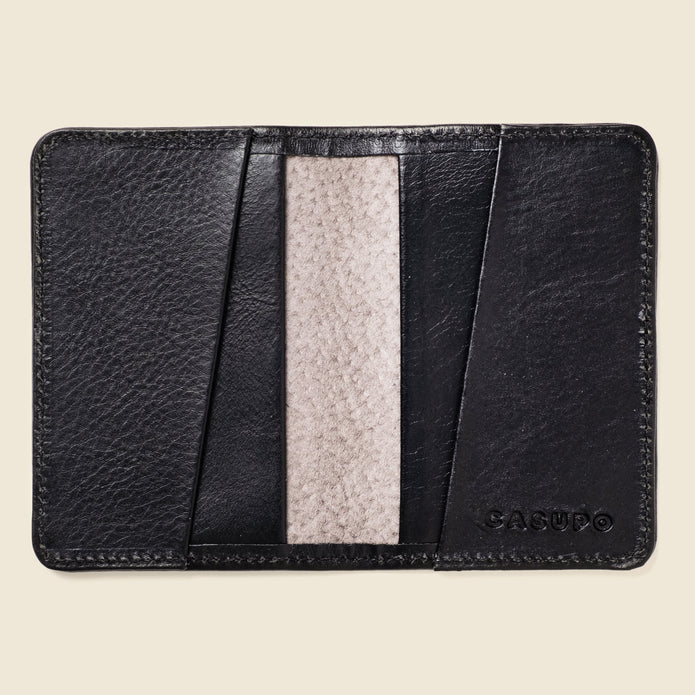 Compact Bifold with RFID protection - Black