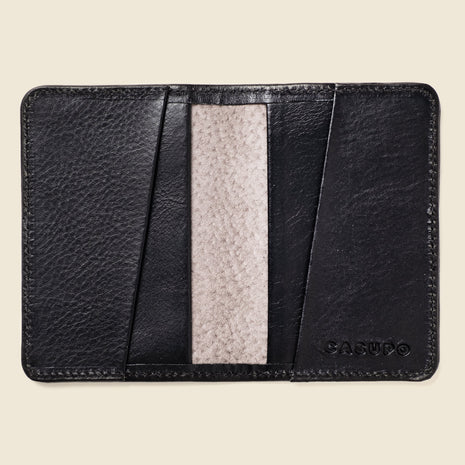 Compact Bifold with RFID protection - Black