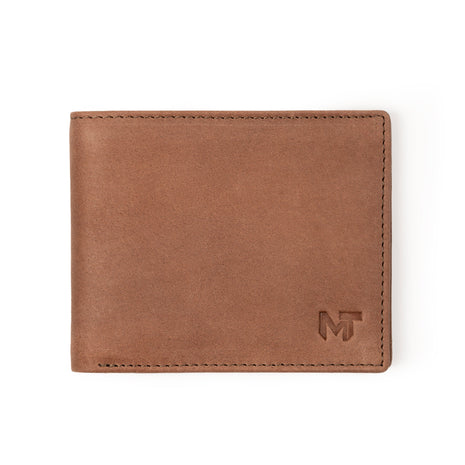 Tan Brown Slate Wallet - Mat finish