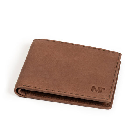 Tan Brown Slate Wallet - Mat finish