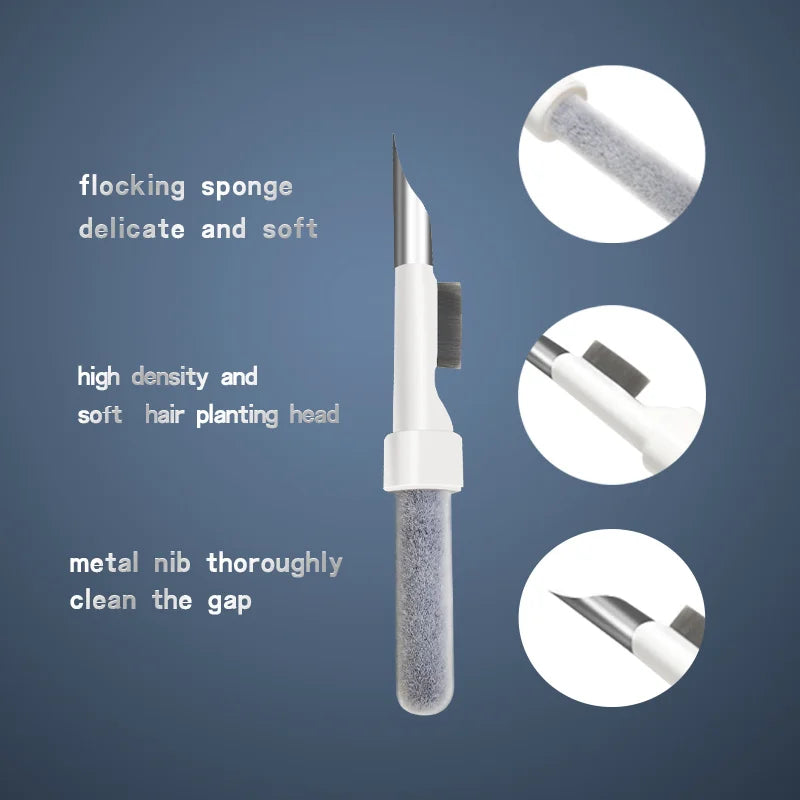 Wireless Bluetooth Headphone Cleaning Pen Durable Earbuds Case Cleaner Kit Clean Brush For AirPods Por Samsung Xiaomi Earphone